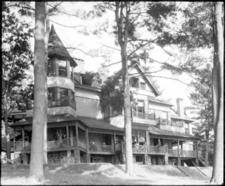 The Stieglitz family home at Lake George