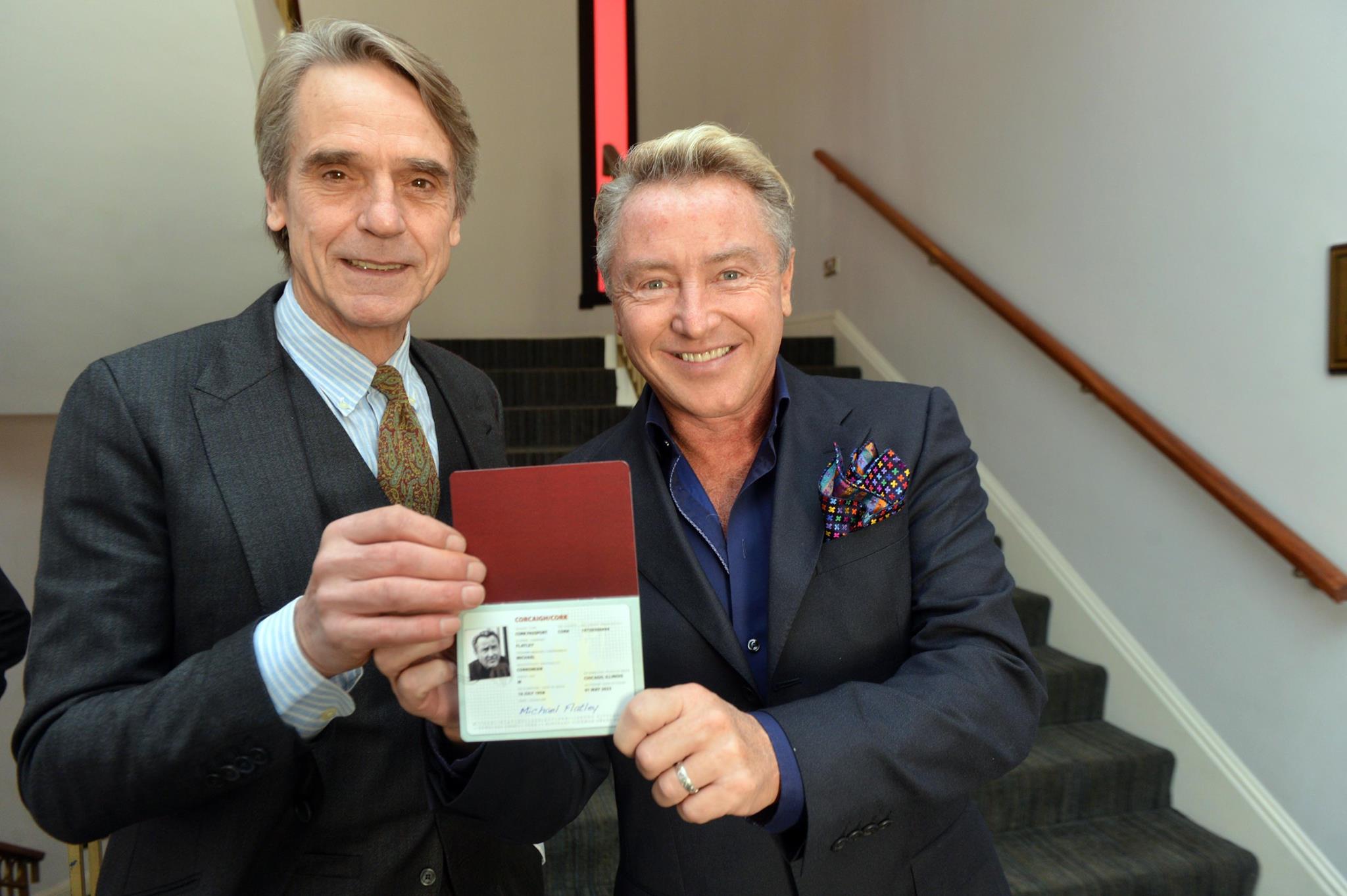 Photo via Michael Flatley's Facebook page