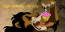 happy birthday jeremy scar&nbsp;cupcake