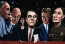 new yorker caricature of Margin Call&nbsp;cast