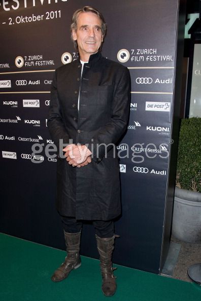 Jeremy Irons at the Zurich Film Festival for the Swiss premiere of Margin Call.