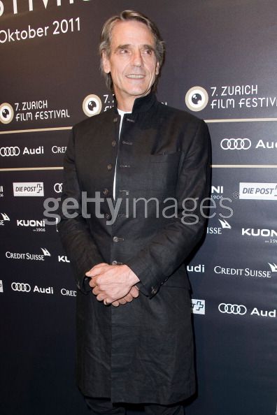 Jeremy Irons at the Zurich Film Festival for the Swiss premiere of Margin Call.