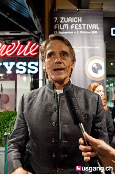 Jeremy Irons at the Zurich Film Festival