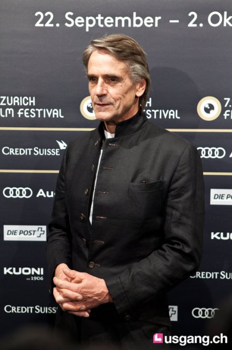 Jeremy Irons at the Zurich Film Festival