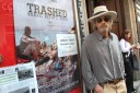 Jeremy Irons presents his documentary film ‘Trashed’ in Florence